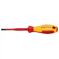 Тонкая отвертка для винтов с шлицем PlusMinus PZ KNIPEX KN-982502SLS