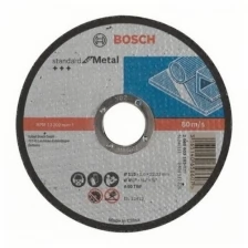 Прямой отрезной круг Bosch Standard for Metal 115x22.23x1.6 мм (2608603163)