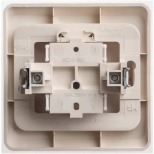 Переключатель 1-кл. СП Этюд 10А IP20 с подсветкой крем. SchE BC10-007K (Цена за: 1 шт.)