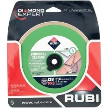 Диск алмазный для керамики RUBI CEV PRO 180 х 25,4/22,2 мм