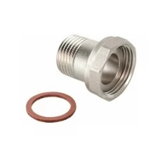 Полусгон 3/4" x 3/4" с накидной гайкой и наружной резьбой VALTEC VTr.613.N.0505