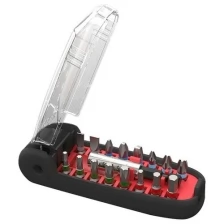 Отвертка с набором бит Xiaomi Wiha Crocodile Mouth Bit Black 17 Piece Set (красный)