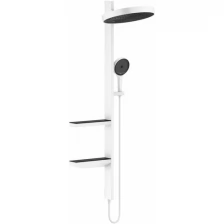 Душевая система Hansgrohe Rainfinity Showerpipe 360 1jet 26842700 белый матовый