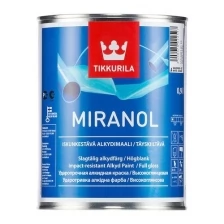 "Tikkurila" Эмаль тиксотропная MIRANOL база A высокоглянцевая 0,9л