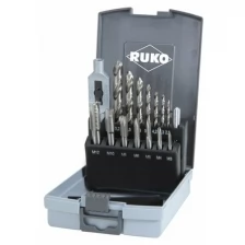 Набор метчиков Ruko M3-M12 мм HSS-G 15пр 245004RO