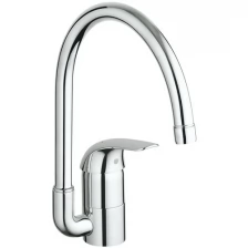 Смеситель для кухни GROHE Euroeco 32752000 с высоким изливом, хром