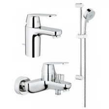 Комплект смесителей (3 в 1) Grohe Eurosmart Cosmopolitan 121655