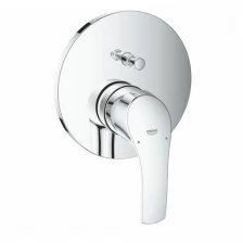 для ванны внутренний (скрытый монтаж) Grohe Eurosmart New Керамический картридж, Хром (24043002)