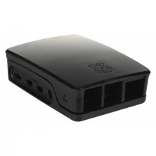 Корпус Qumo RS028 ABS Plastic case for Raspberry Pi 4 Black