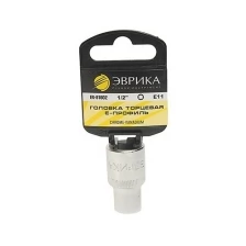 Головка торцевая 1/2" TORX E11 с держателем эврика ER-91602H