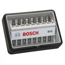 Набор бит BOSCH (8шт) PH1/2/3х49мм Robust Line 2607002556