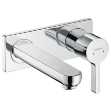 Смеситель для раковины HansGrohe Metris S 31162000 (внешняя монтажная часть)