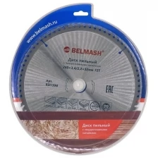 Диск пильный BELMASH 280х3,4/2,2х32ММ 72Т