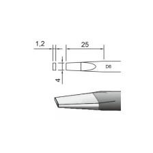 Жало для паяльника Goot R-6D