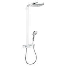 Душевая система Hansgrohe Raindance Select Push 300 3jet Showerpipe 27127000 хром