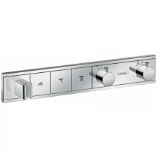 Смеситель для душа Hansgrohe RainSelect 15356000 с термостатом Хром