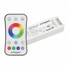 Контроллер SMART-RGB-SET-RING (12-24V, 3x3A, ПДУ 2.4G) (Arlight, IP20 Пластик, 5 лет)