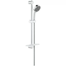 Душевой гарнитур GROHE QuickFix Vitalio Comfort 100 New III, 9,5 л/мин, 600 мм, с полочкой (26096000)